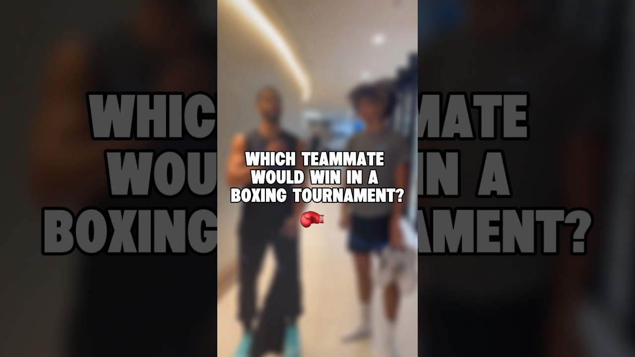 WE GOT SOME BOXERS 👀🥊