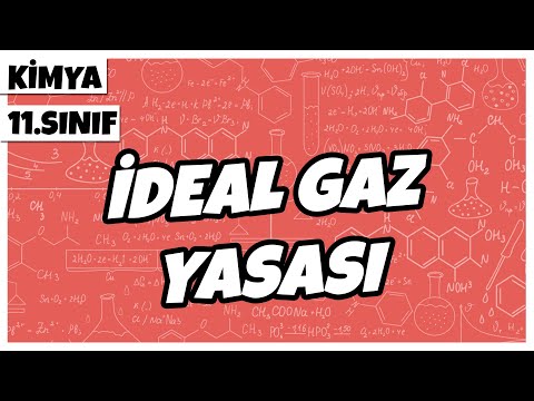 11. Sınıf Kimya - İdeal Gaz Yasası | 2022