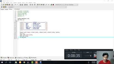 Program C++ Menggunakan if else, Konstanta, Perulangan dan Array