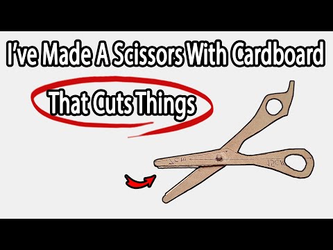 ✂️How to makr Scissors from Cardboard