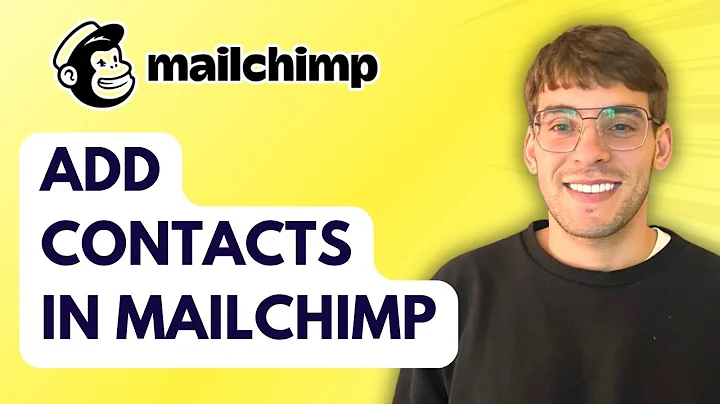 How to Add Contacts in Mailchimp [2025 Guide]