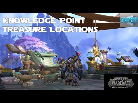 Inscription Knowledge Point Treasure Locations - World of Warcraft Dragonflight Knowledge Guide
