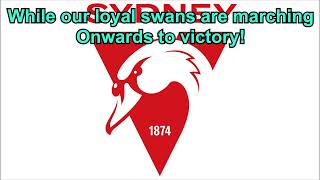 Sydney Swans club song (2021 updated version) Lyrics - Jack Vid