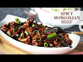 The BEST Spicy Mongolian Beef...Sticky, Crispy and so Tender!