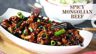 The BEST Spicy Mongolian Beef...Sticky, Crispy And So Tender! The BEST Spicy Mongolian Beef...Sticky, Crispy And So Tender!
