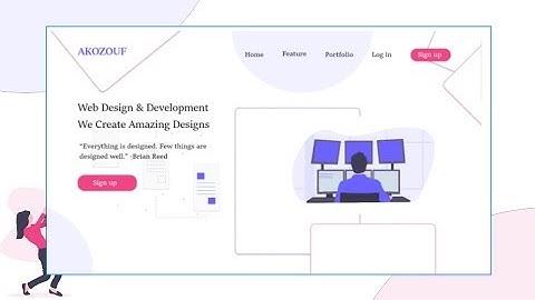 Adobe XD Landing Page Design Tutorial part1