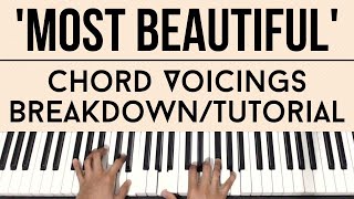 Most Beautiful - Maverick City Music | Chord Voicings Breakdown | Piano Tutorial