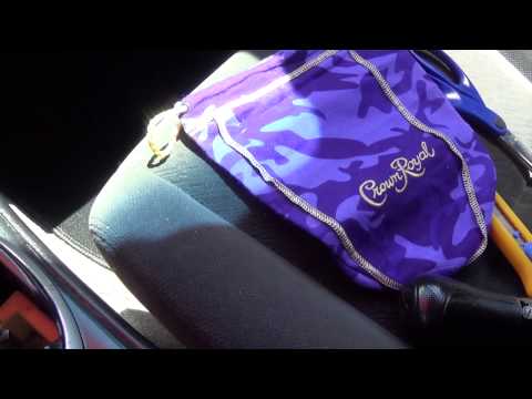 Shift knob boot mod  crown royal honda civic 2005