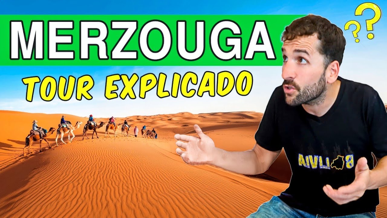 Cómo Viajar al DESIERTO en MARRUECOS 🐫🇲🇦 Tour al MERZOUGA desde Marrakech o Fez (Consejos y Tips)