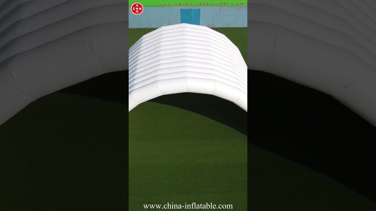 Customized White Inflatable Exhibition Tent! 🎪⛺️✨ 