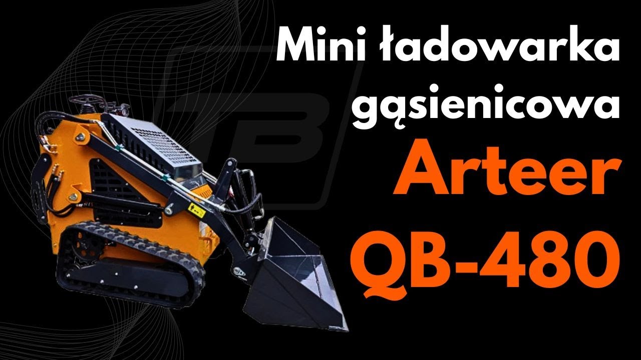 Mini ładowarka gąsienicowa Arteer QB-480 | TRAKBUD24.PL