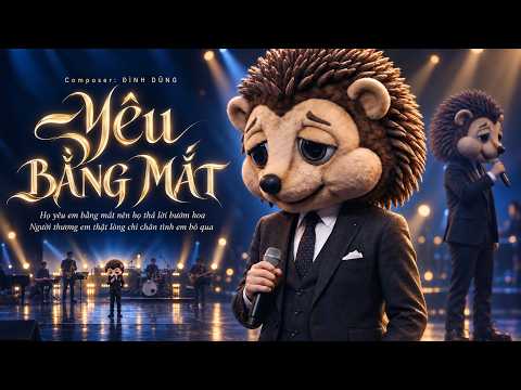 YÊU BẰNG MẮT - Đình Dũng x Ca Sĩ Giấu Mặt Cover (Chuẩn HOT TIKTOK) | Vì yêu em bằng mắt nên anh...