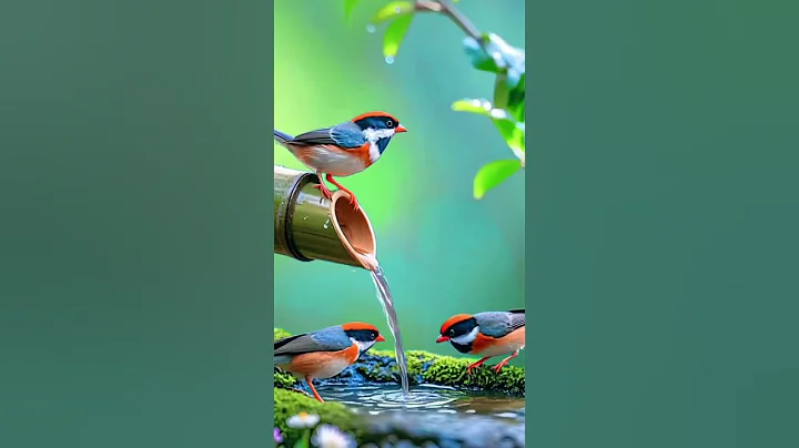 #singing nightingale #the best world song#shorts #birds