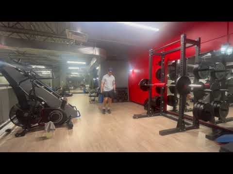 DB walking alternating high pull