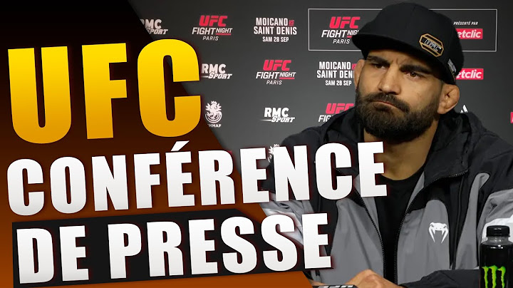 Benoît Saint Denis est prêt pour la guerre - UFC PARIS 3 conférence de presse