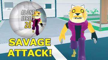 How to get ALONE SERIES 21 SAVAGE ATTACK BADGE + MORPH/SKIN in ALTERNATIVE PIGGY ROLEPLAY! - Roblox