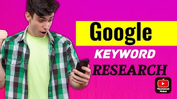 Google keyword research free tools keyword planner 2024