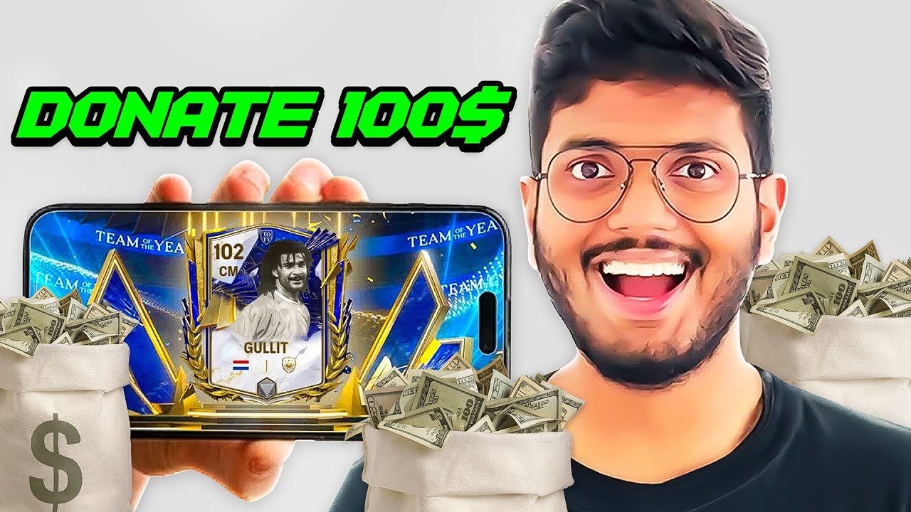 ⁣For Every TOTY I Pack, I Donate 100$ (1 Million Subscribers Special)