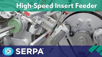 High-speed rotary insert feeder with tray loader