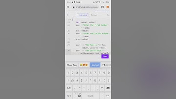 Program Sum, Difference, Product, Quotient