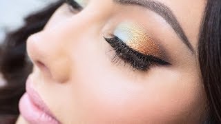 Mint Green & Copper Foiled Makeup | Makeup Geek