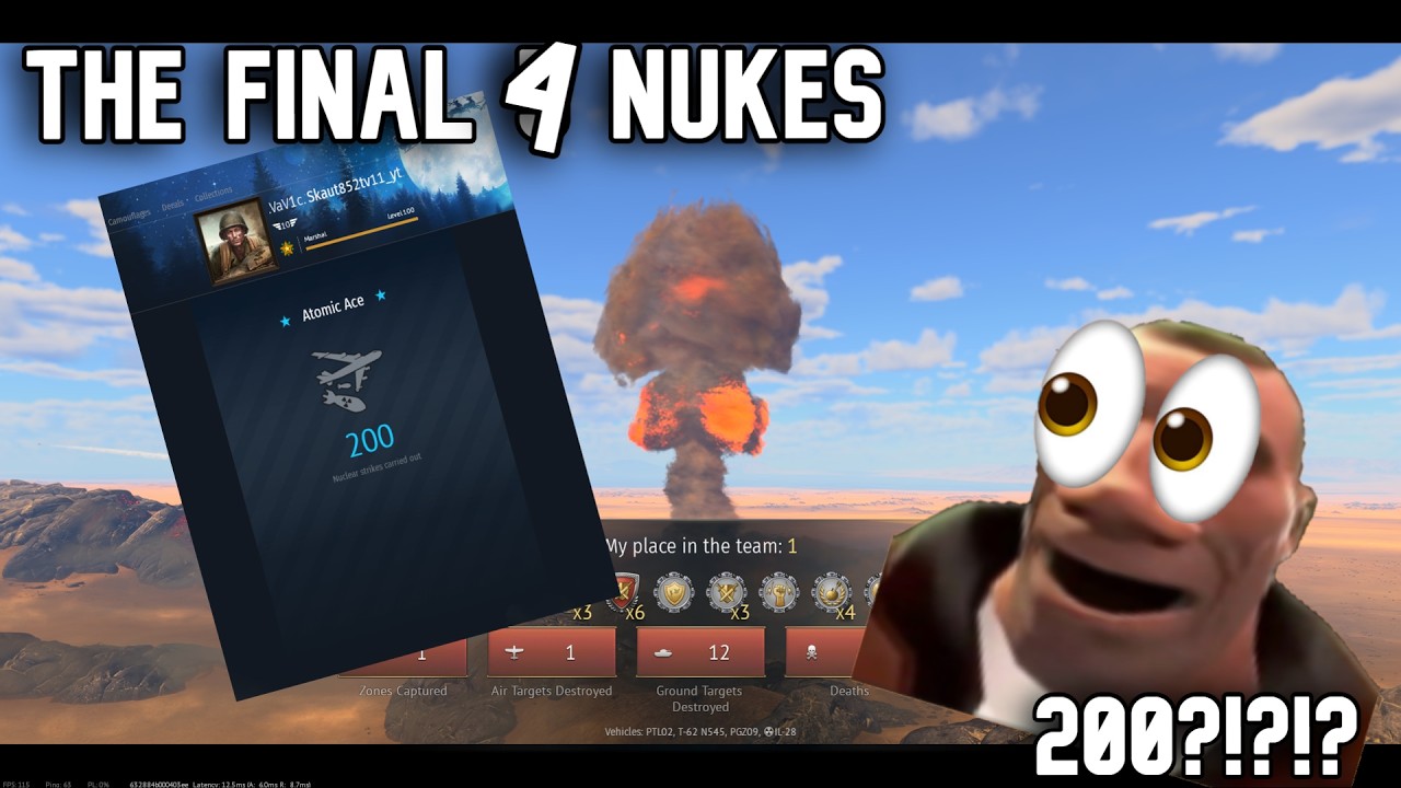 I Finally Hit 200 Nukes in War Thunder