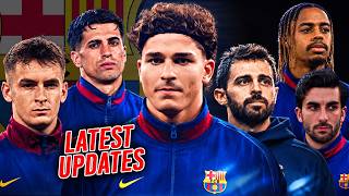 BARCELONA LATEST UPDATES : JULIAN ALVAREZ, BARCOLA, BERNARDO SILVA, FERRAN TORRES AND MORE...