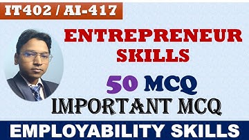 ENTREPRENEUR SKILLS FOR CLASS 10 MCQ | ENTREPRENEUR SKILLS MCQ | MCQ | MCQ IMPORTANT QUESTIONS