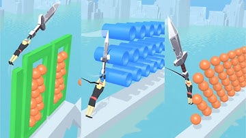 Rolly Slice! Very Satisfying And Relaxing ASMR Slicing Game