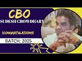 CBO 2025 Final Selection l Sudesh Chy l CBO 2025 Batch l