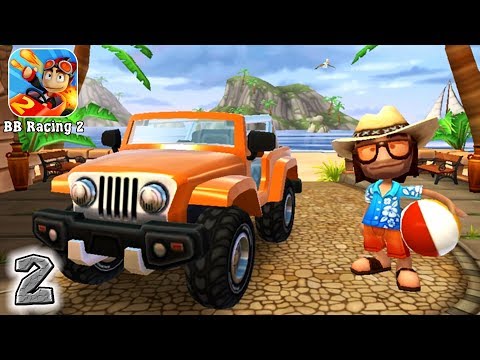 Видео: Beach Buggy Racing 2 - прохождение игры гонки Часть 2 (андроид, айос)