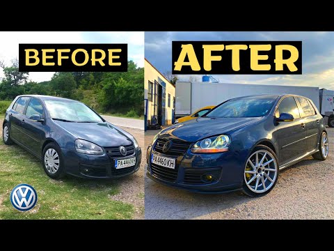 Building a VW Golf 5 GT In 4 Minutes | Project Car Transformation