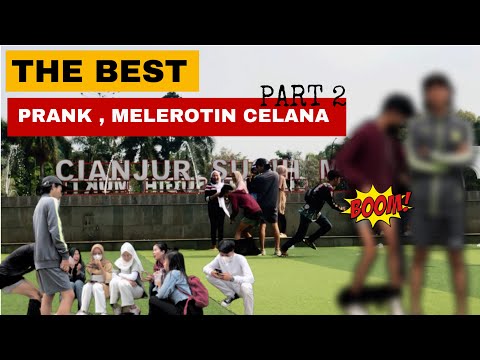 THE BEST PRANK 🤣 |  MELOROTIN CELANA DEPAN UMUM ‼️ PART 2