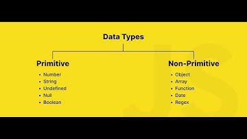 Primitive and Non Primitive Data Types in JavaScript