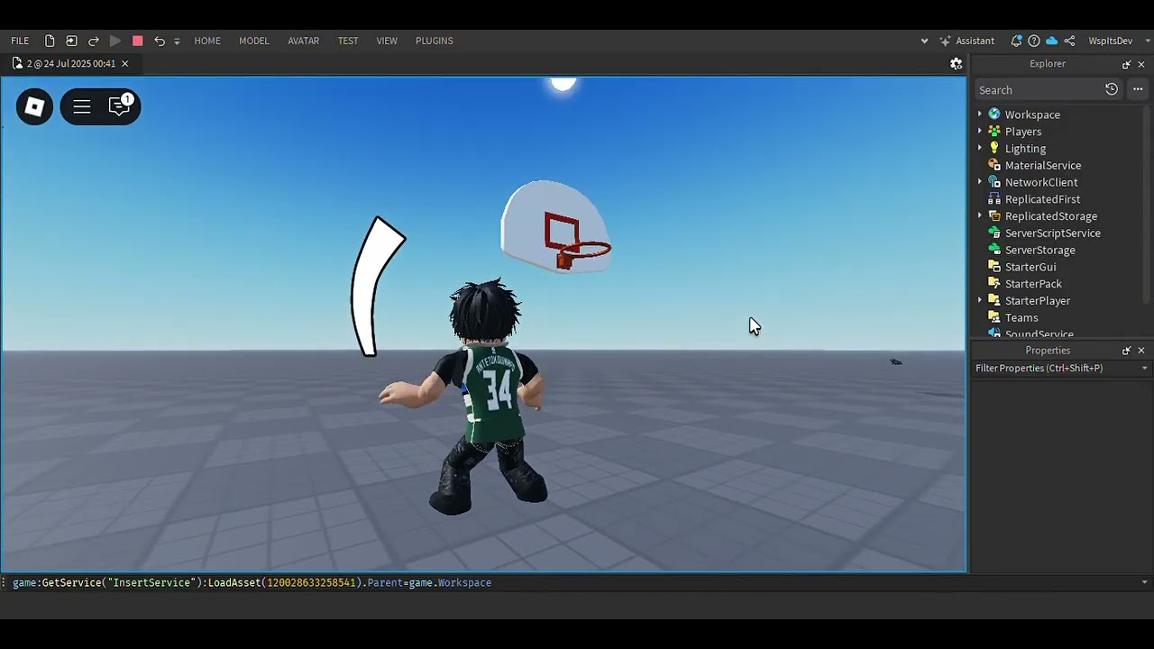 PAID - BASKETBALL FILE ADVANCED - ROBLOX STUDIO CHEAP