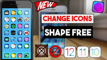 New Change / Customize iOS Icons Shapes Free (NO JAILBREAK/COMP) iOS 12/11.4/11/10 iPhone/iPod/iPad