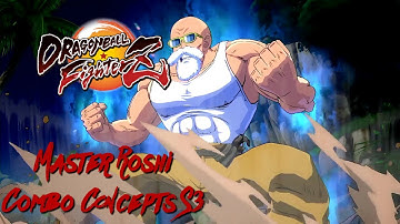 [#DBFZ] MASTER ROSHI COMBOS/GUIDE, CORNER COMBOS, SOLO TOD S3