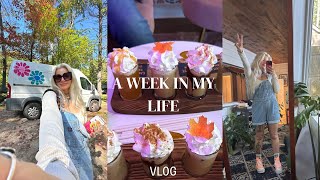 A WEEK IN MY LIFE | quitting coffee, solo hiking & trying fall treats | vlog