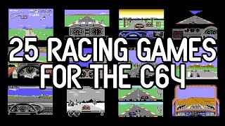 25 Racing Games for the C64 - From worst to best