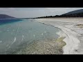 [4K] Озеро Салда, провинция Бурдур, Турция / Salda lake, Burdur province, Turkey