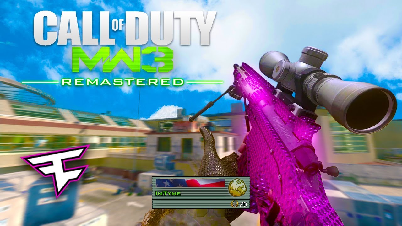 Trickshotting on MW3 Remastered is amazing | ft. FaZe Replays