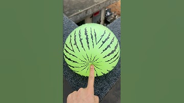 Experiment: Will a water balloon explode if it rolls down a tall building? 💥🎈 #balloon