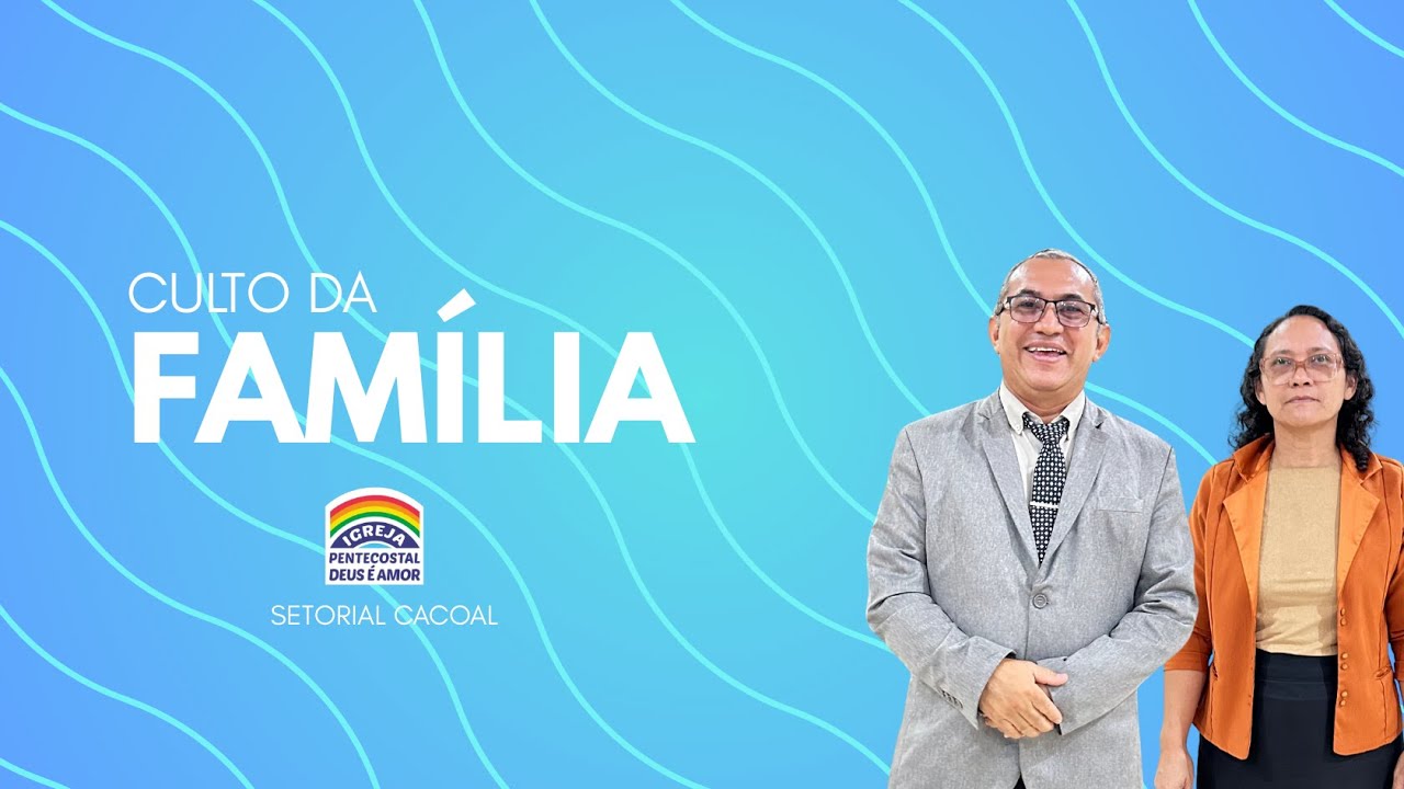 Culto da Família | Pr. Jairo Saboia - 04/01/ 26 - (Ao Vivo)