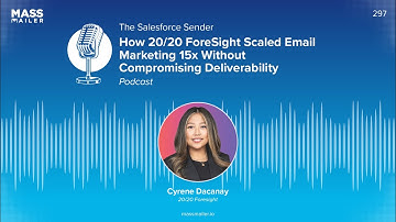 How 20/20 ForeSight Boosted Email Campaigns by 15x with MassMailer in Salesforce
