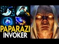 PAPARAZI INVOKER IS BACK!! EPIC GAME vs HARD TINKER MID | Dota 2 Invoker