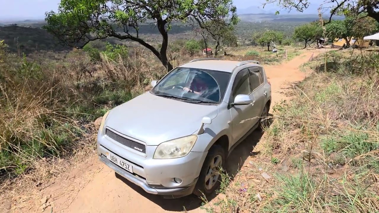 Utfordrande veg i Uganda