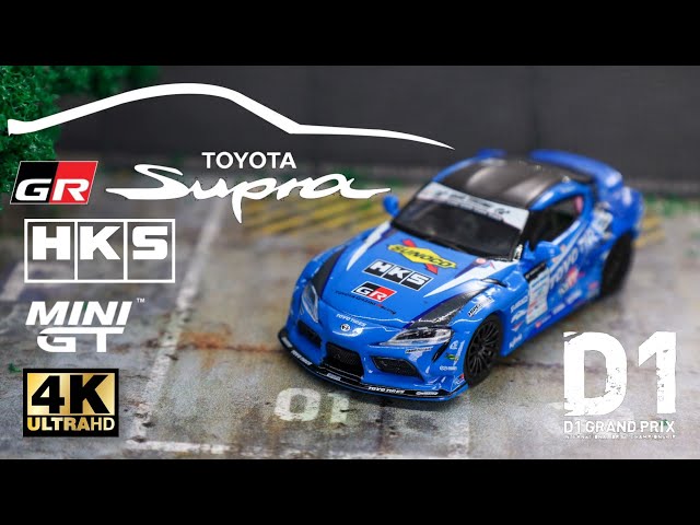 TSM & Mini GT 1:64 - HKS Toyota GR Supra No.77 FAT FIVE