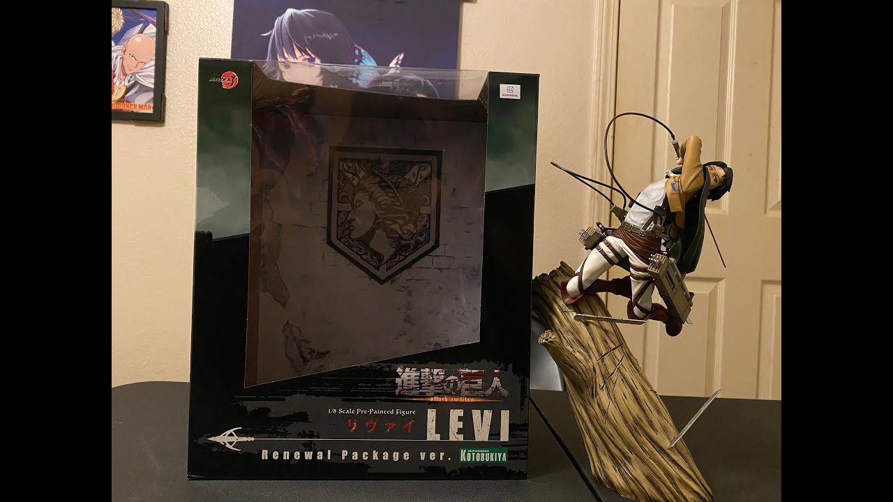 Kotobukiya Levi Ackerman 1/8 Scale Attack On Titan Anime Figure