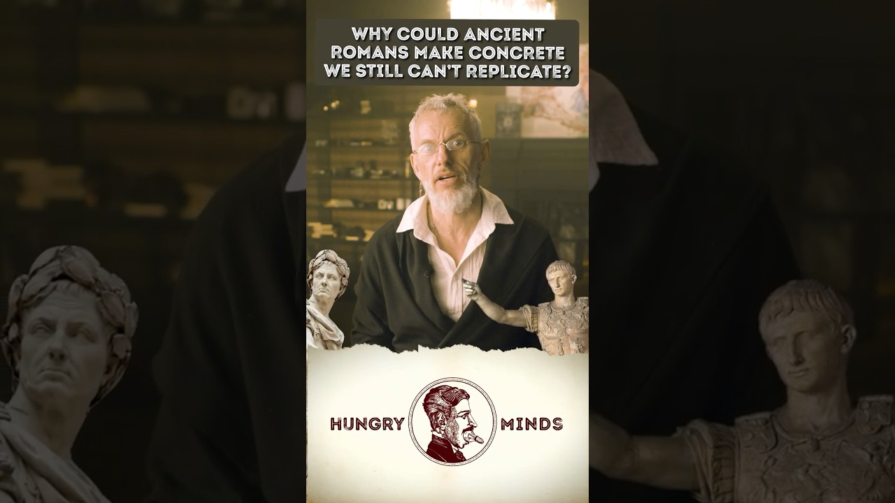 Why could ancient ROMANS make concrete we still can't?