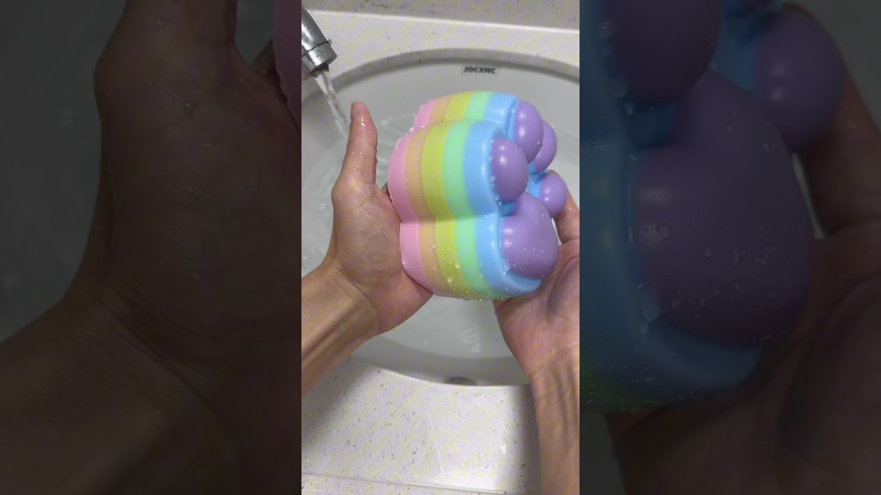 Let’s demould rainbow cat’s paw 